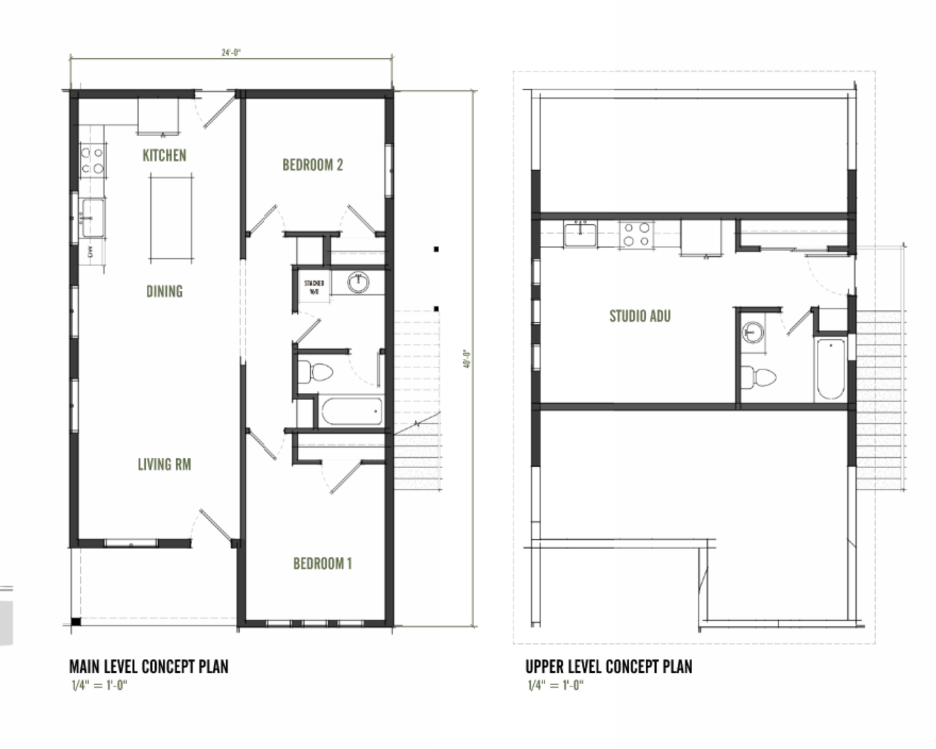 The Sedge ADU — Floor Plan